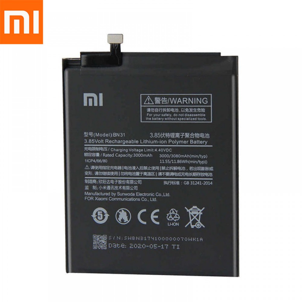Xiaomi Mi A1  Batarya
