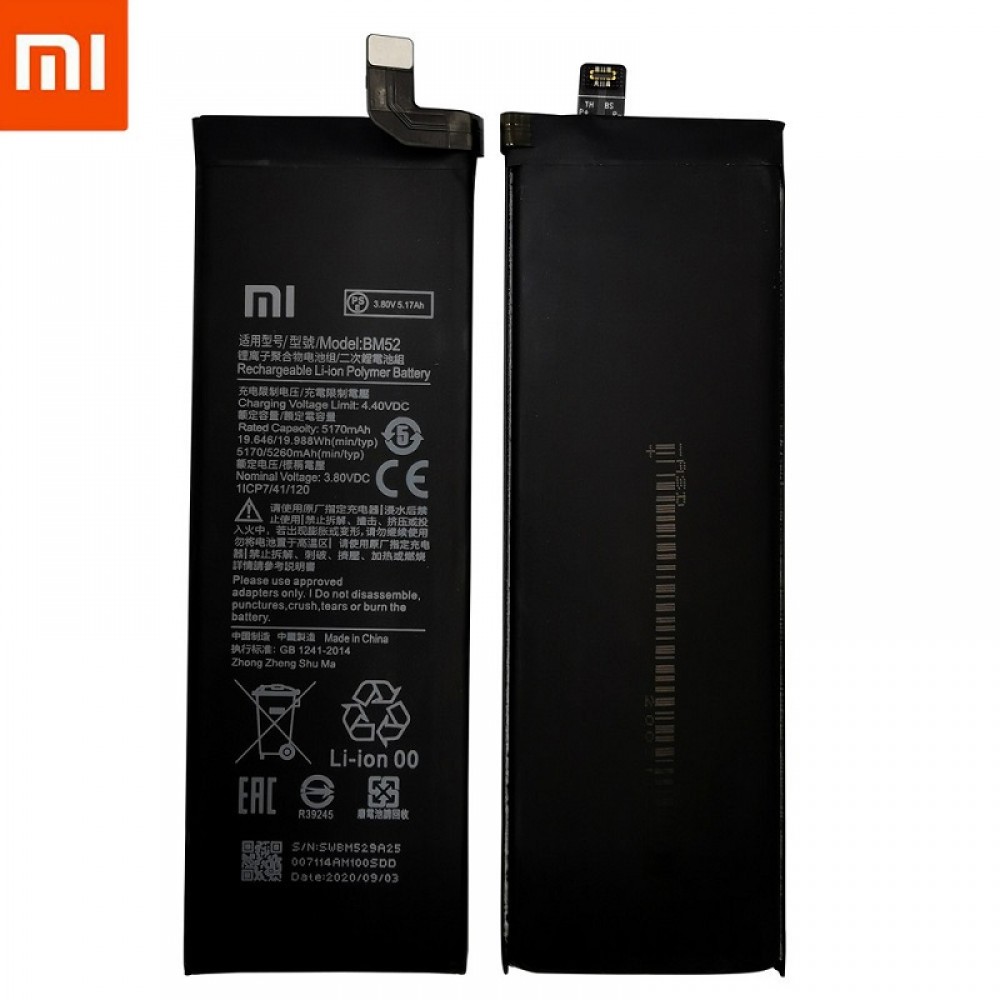 Xiaomi Mi Note 10  Batarya