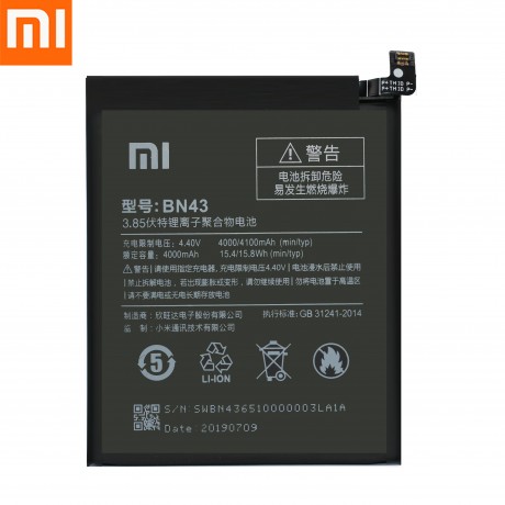 Redmi Note 4X  Batarya